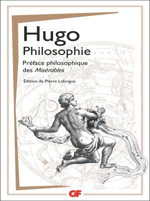 cover image of Philosophie--Préface philosophique des Misérables